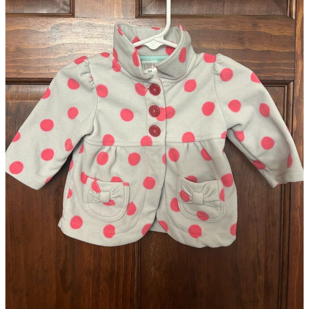 CARTER'S -  JUST ONE YOU - SOFT FLEECE JACKET -6 MONTHS